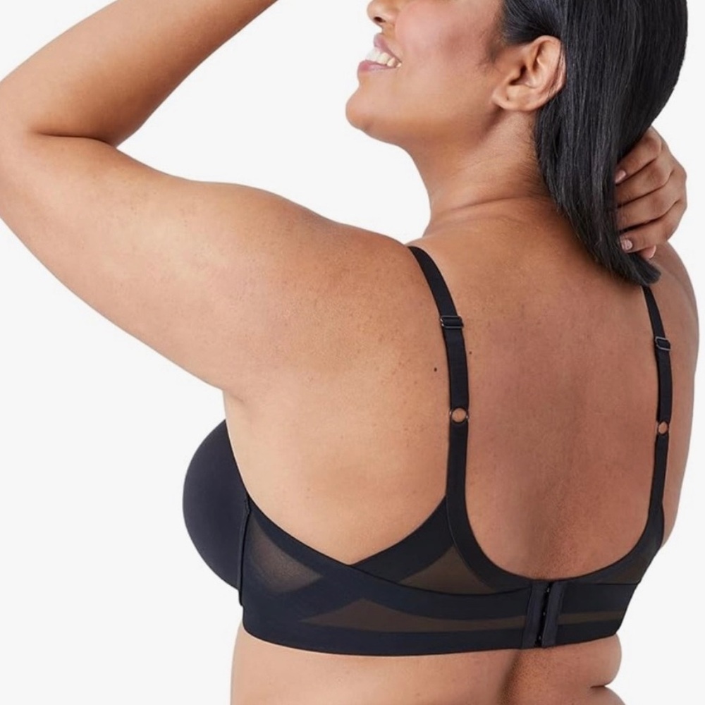 NWT Ultimate Side Smoother Underwire Black T-Shirt Bra 34G - Picture 1 of 5